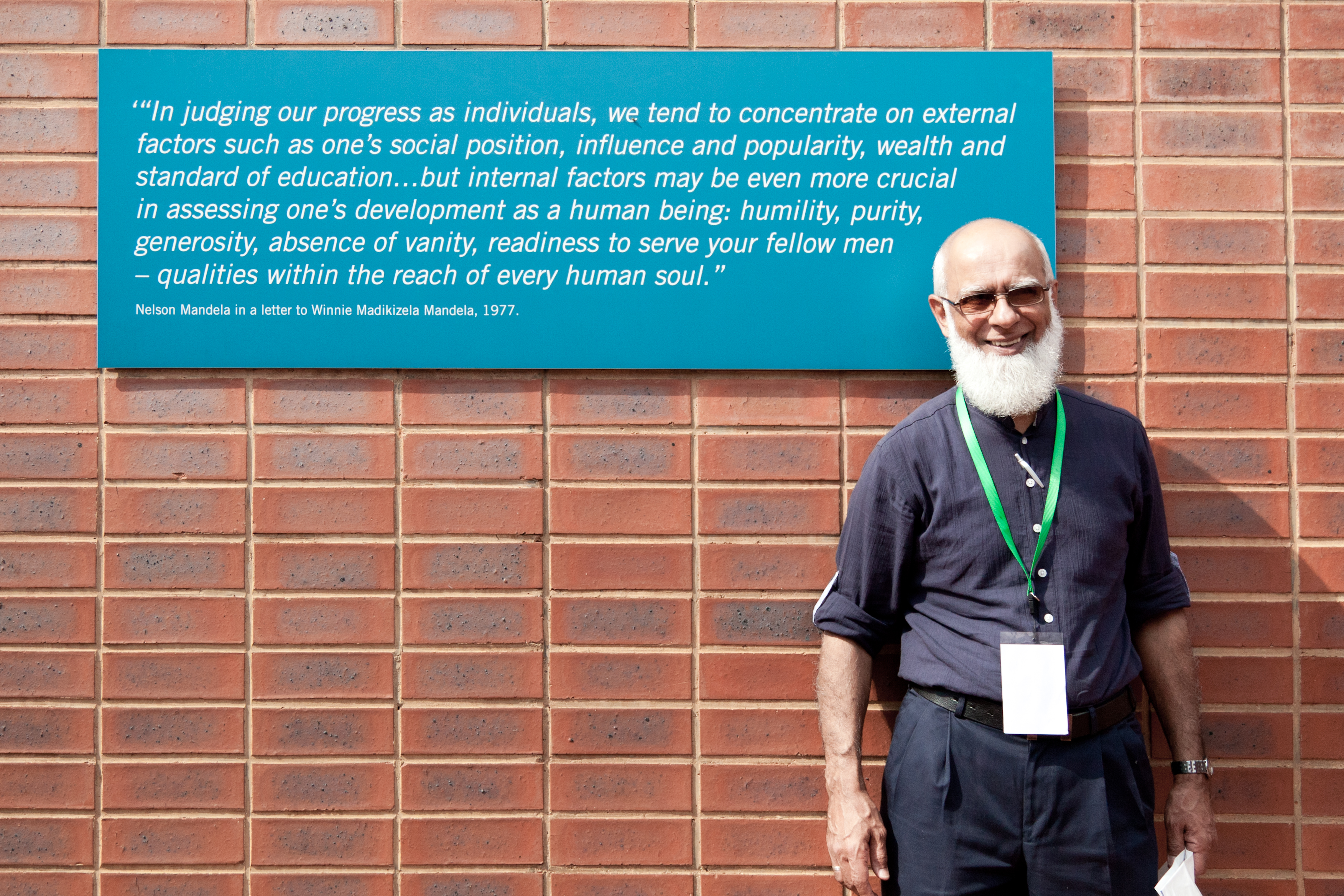 Outside Mandela House, Soweto